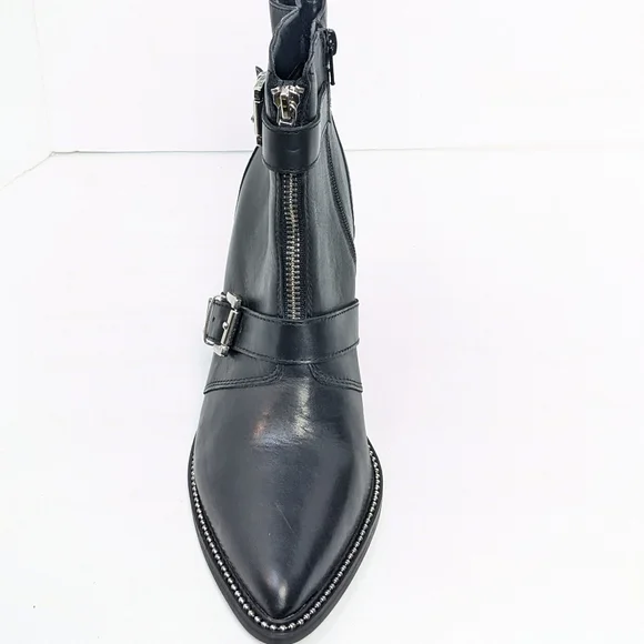 NWOT Steve Madden leather halle boots - Picture 13 of 16